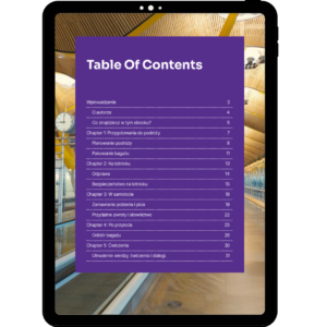E-book Angielski na wakacjach: NA LOTNISKU